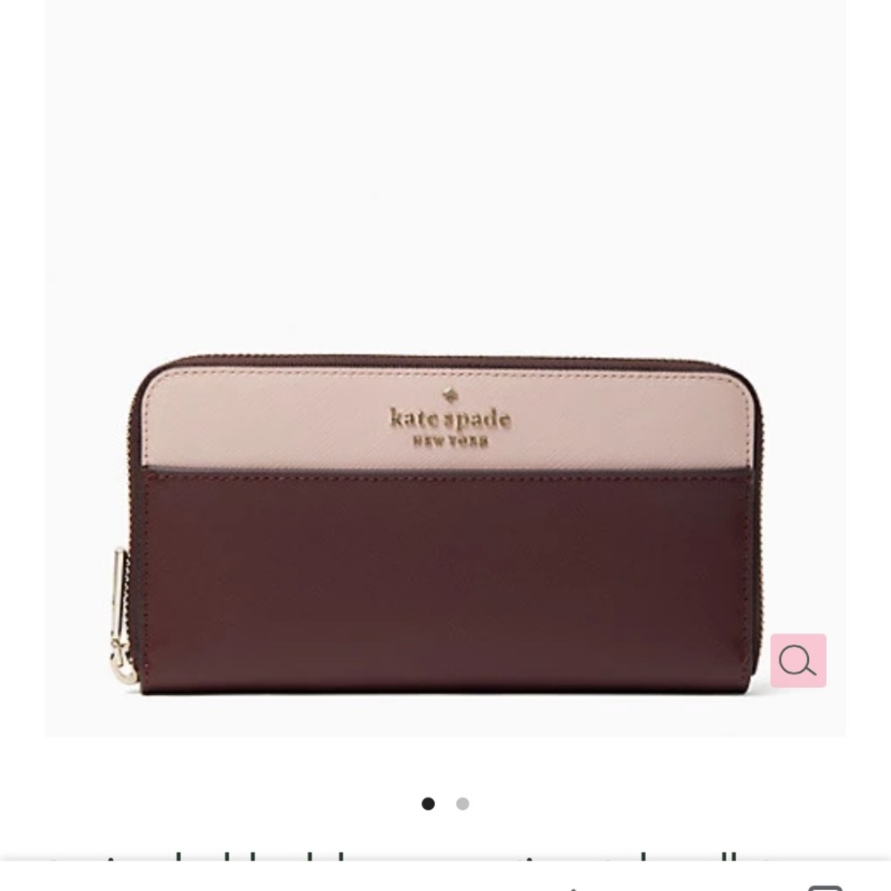 Kate spade large continental Jackson colorblock wallet